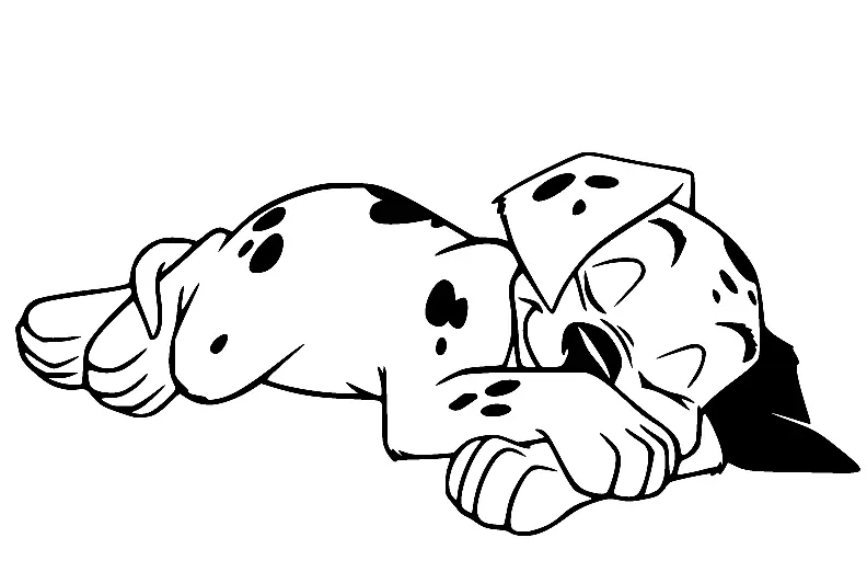 101 Dalmatians Coloring Pages 21