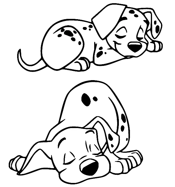 101 Dalmatians Coloring Pages 22