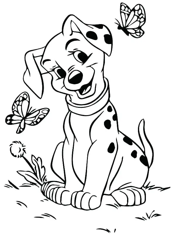 101 Dalmatians Coloring Pages 29