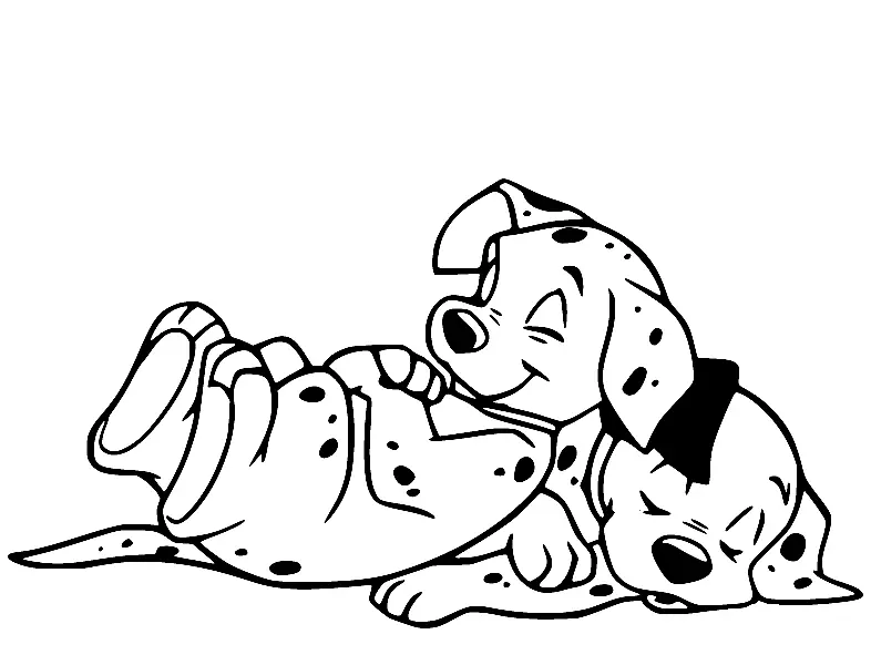 101 Dalmatians Coloring Pages 30