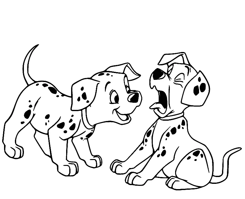 101 Dalmatians Coloring Pages 43