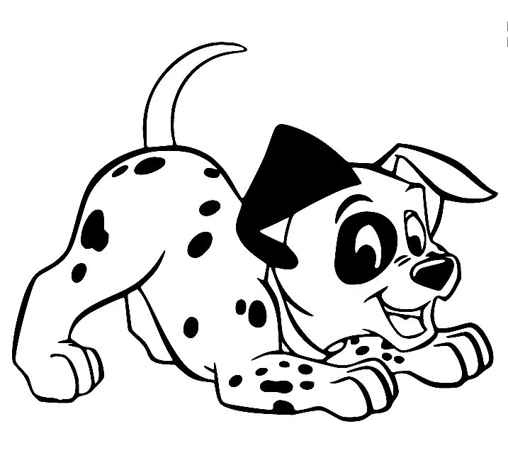 101 Dalmatians Coloring Pages 45