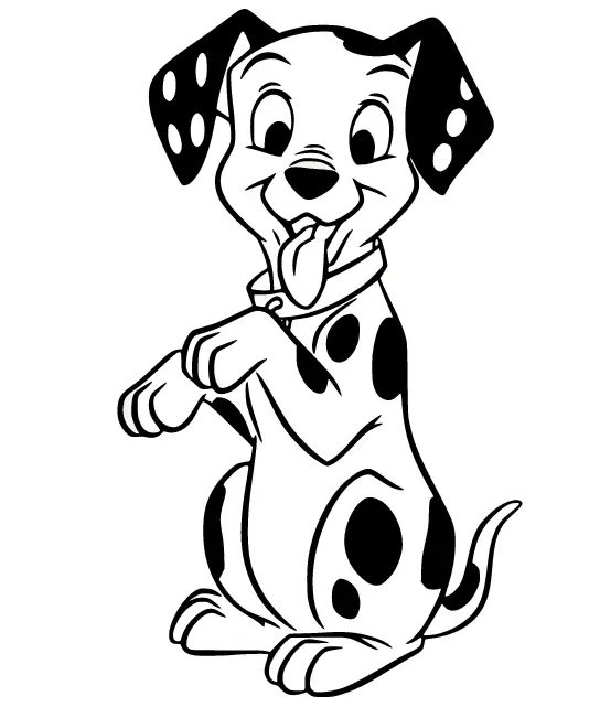 101 Dalmatians Coloring Pages 55