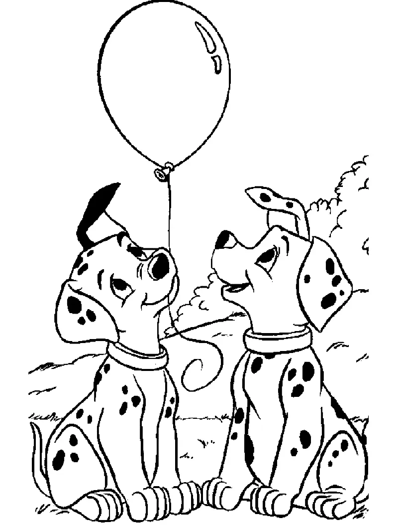 101 Dalmatians Coloring Pages 58