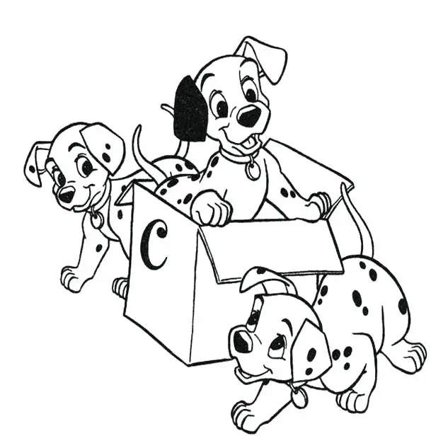 101 Dalmatians Coloring Pages 8