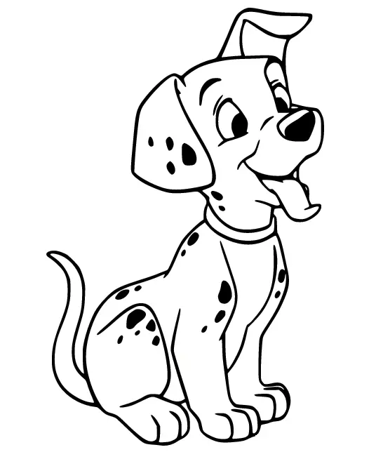 101 Dalmatians Coloring Pages 9