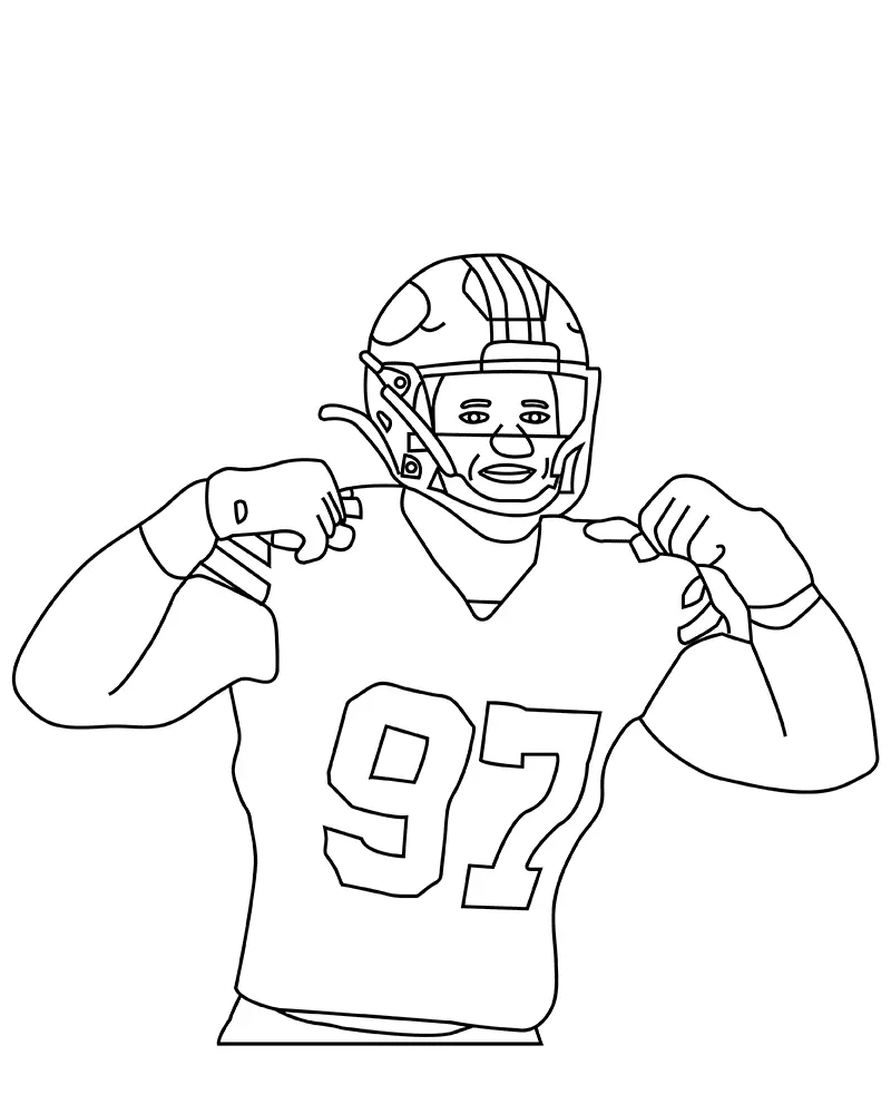 49ers Ausmalbilder 3