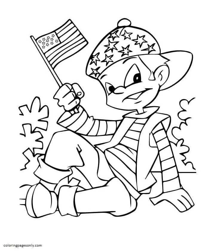 4th Of July Coloring Pages 100
