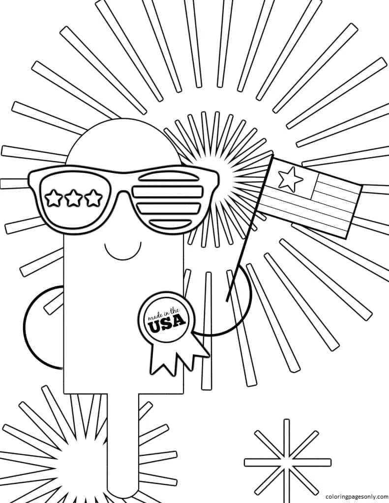 4th Of July Coloring Pages 111