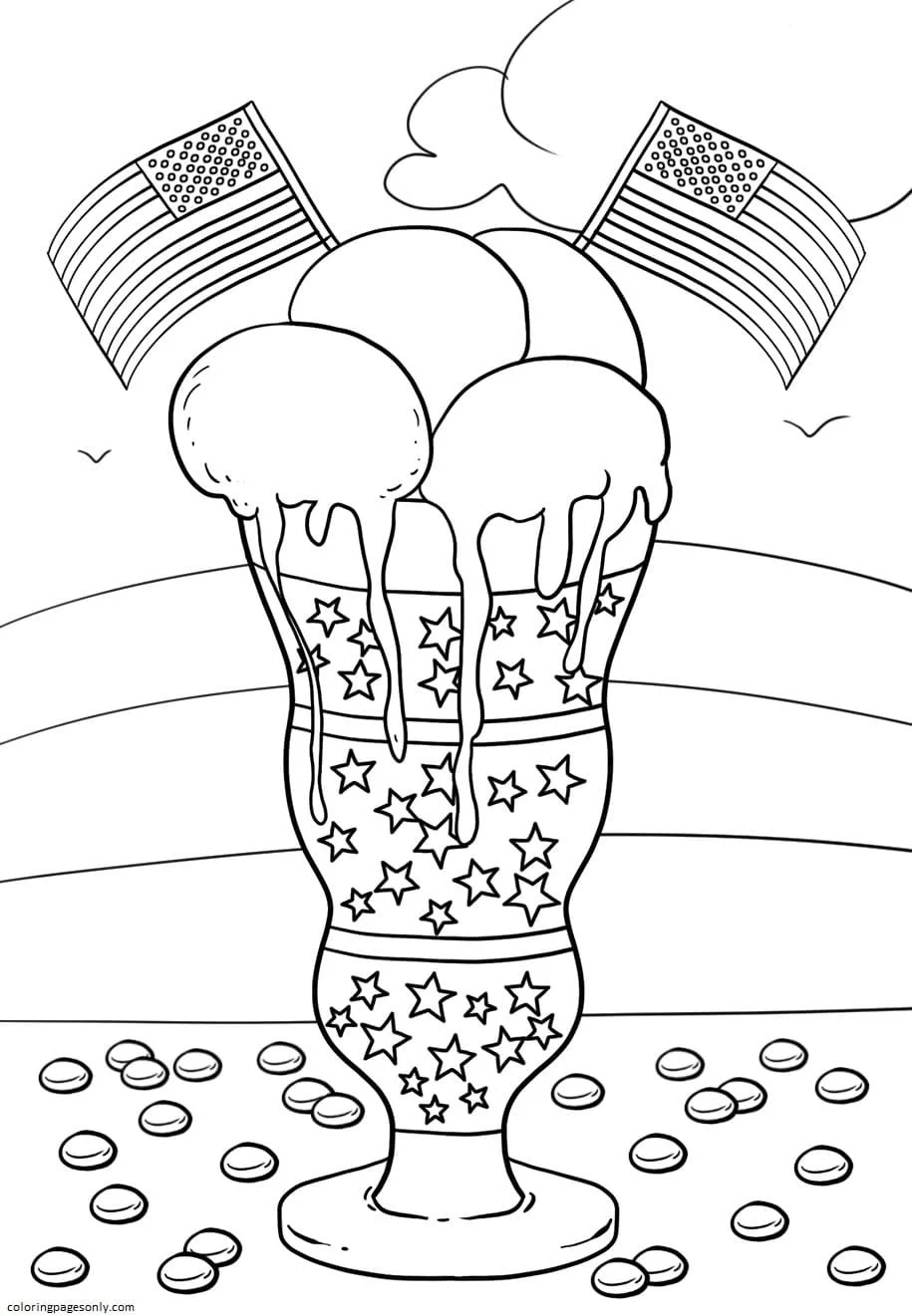 4th Of July Coloring Pages 117