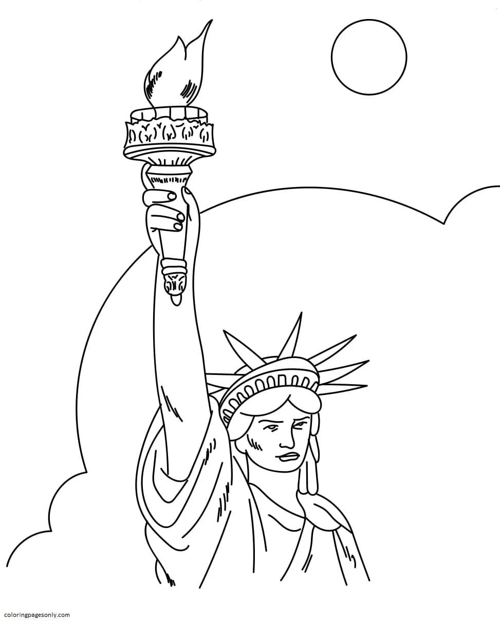 4th Of July Coloring Pages 12