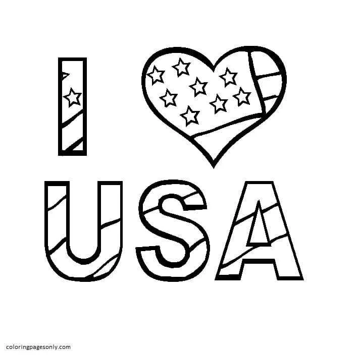 4th Of July Coloring Pages 13