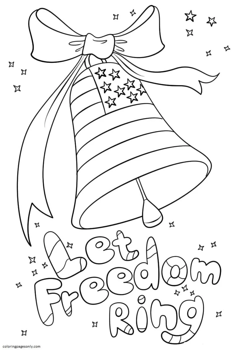 4th Of July Coloring Pages 16