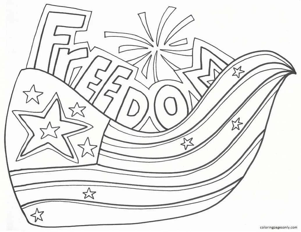 4th Of July Coloring Pages 25