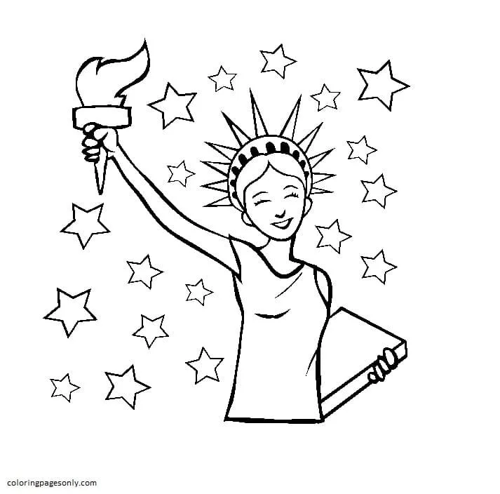 4th Of July Coloring Pages 26