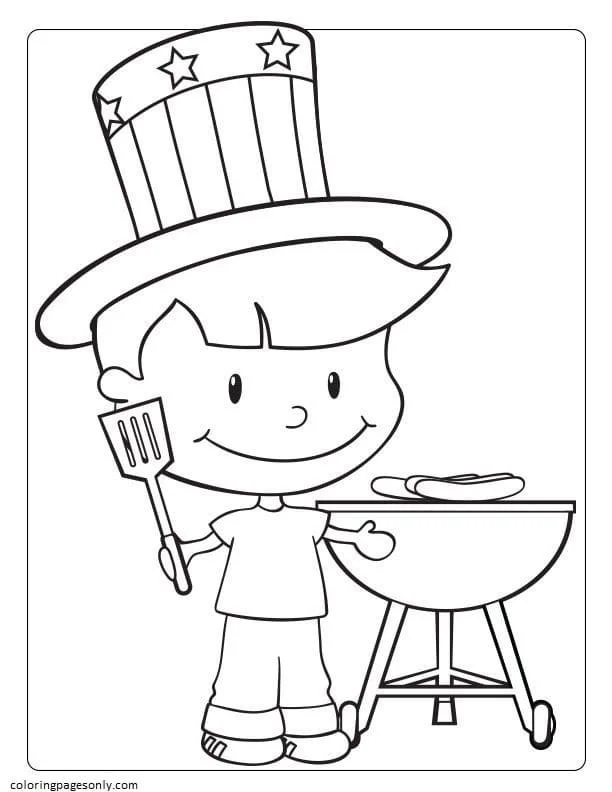 4th Of July Coloring Pages 31