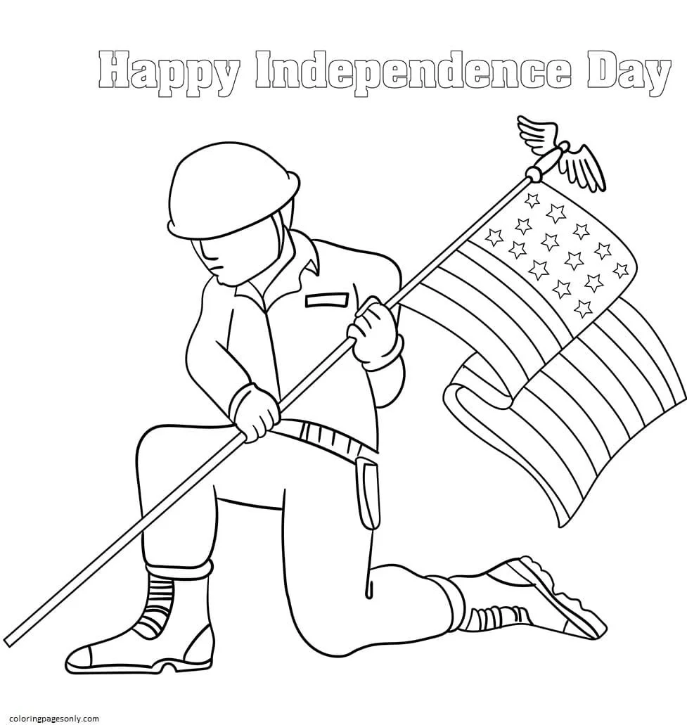 4th Of July Coloring Pages 6