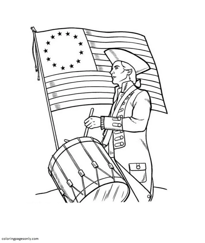 4th Of July Coloring Pages 62