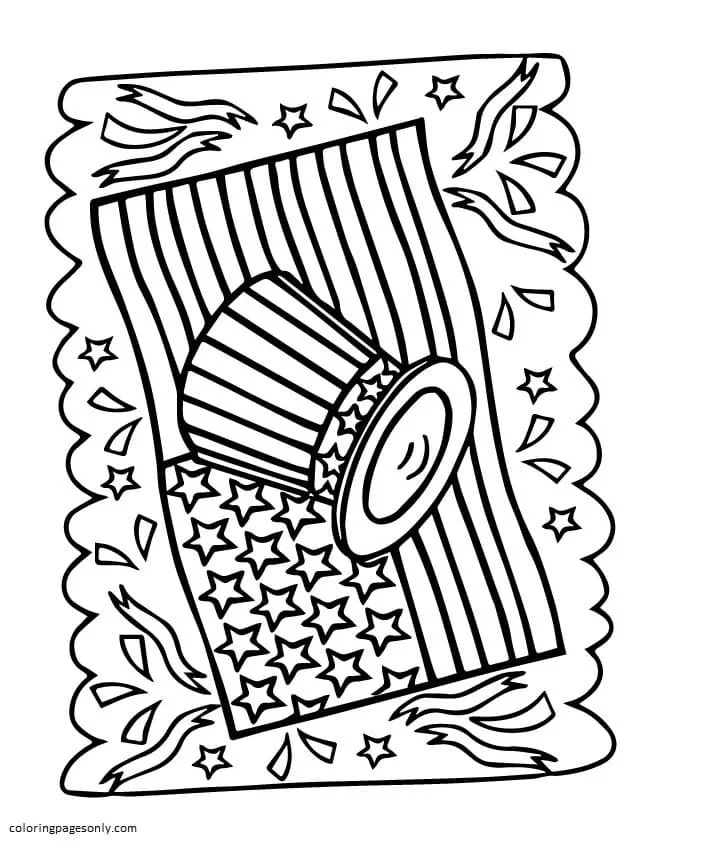4th Of July Coloring Pages 71