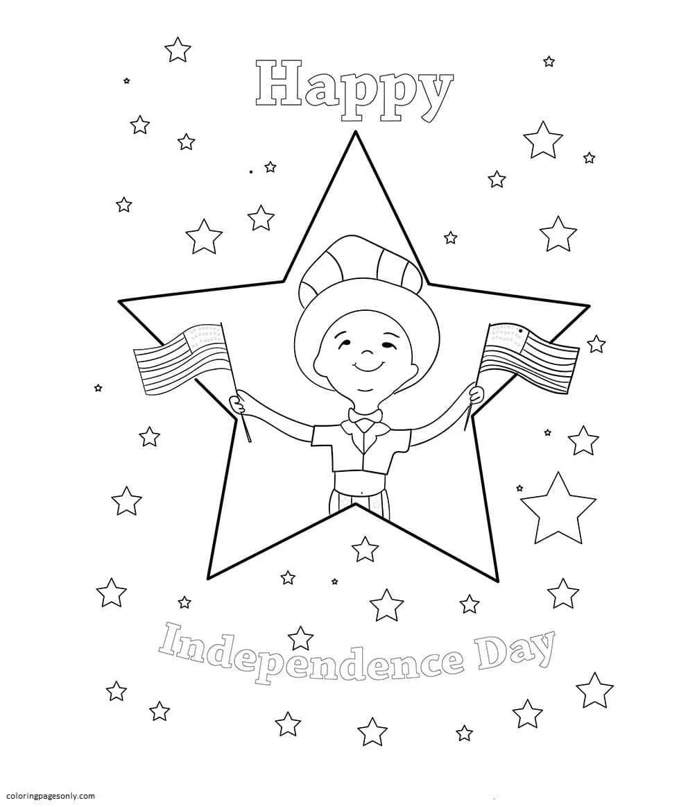 4th Of July Coloring Pages 73