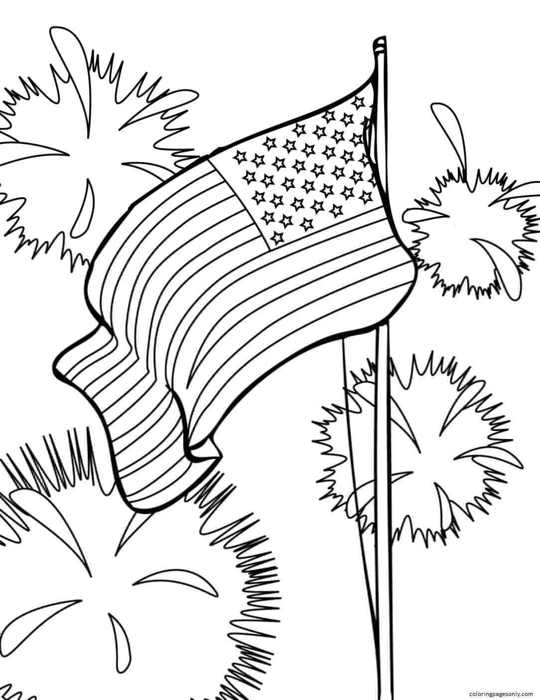 4th Of July Coloring Pages 76