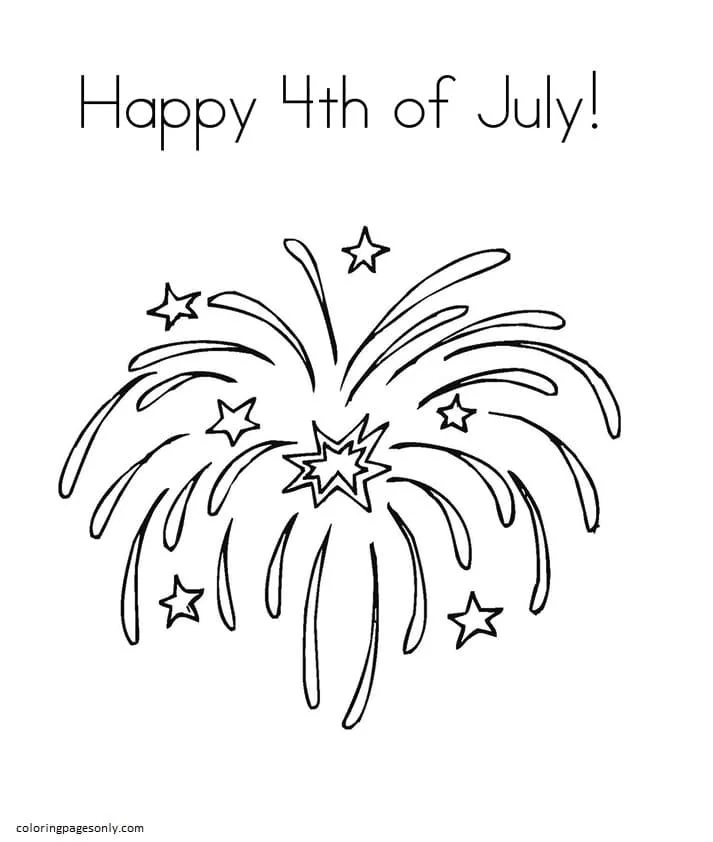 4th Of July Coloring Pages 80