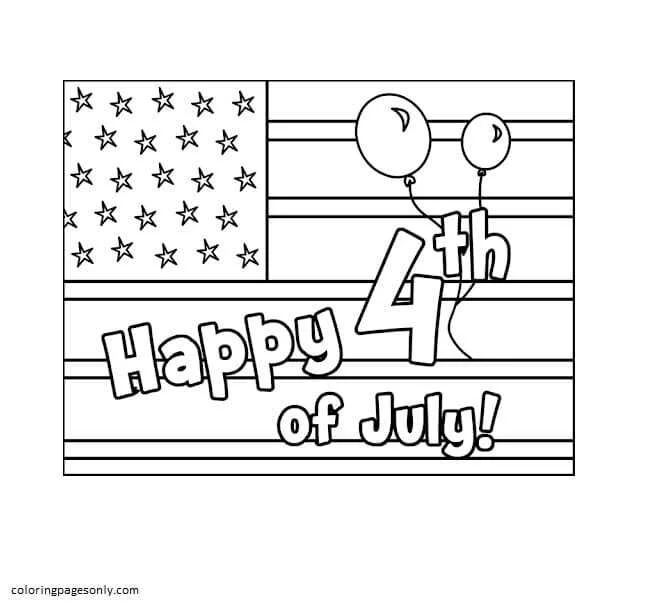4th Of July Coloring Pages 86