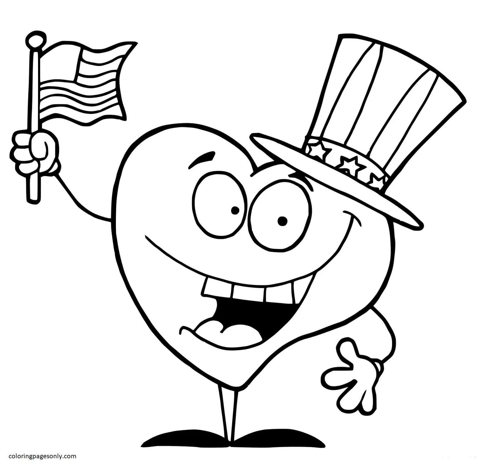 4th Of July Coloring Pages 87