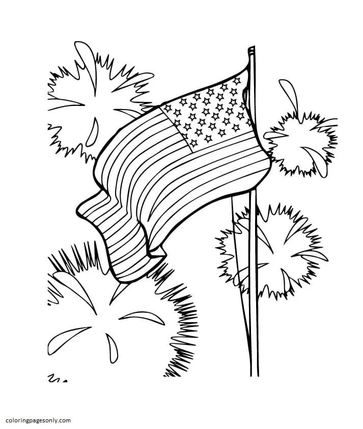 4th Of July Coloring Pages 99