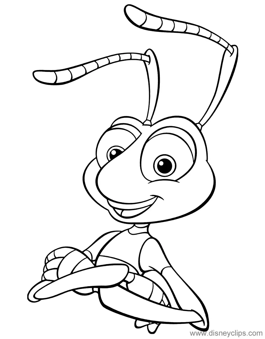A Bug s Life Coloring Pages 1