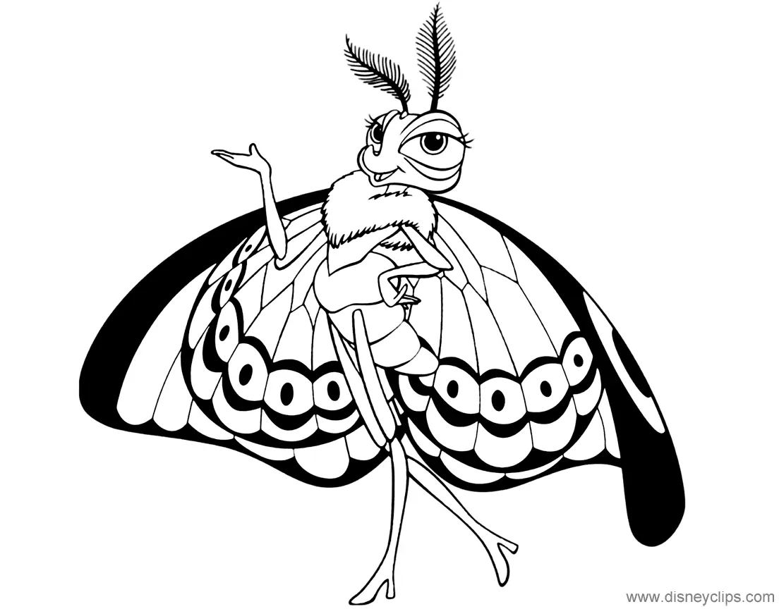 A Bug s Life Coloring Pages 11