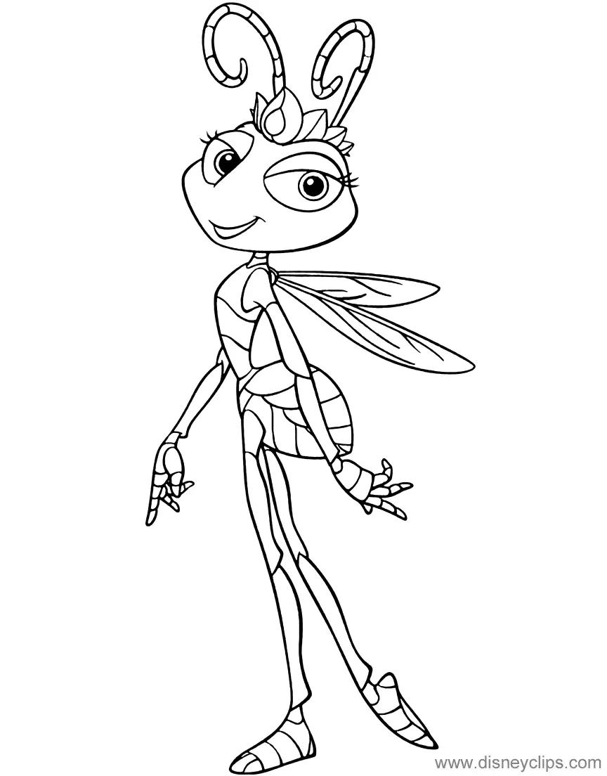 A Bug s Life Coloring Pages 13