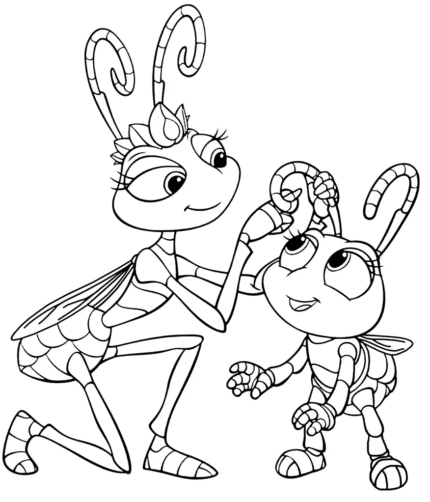 A Bug s Life Coloring Pages 16
