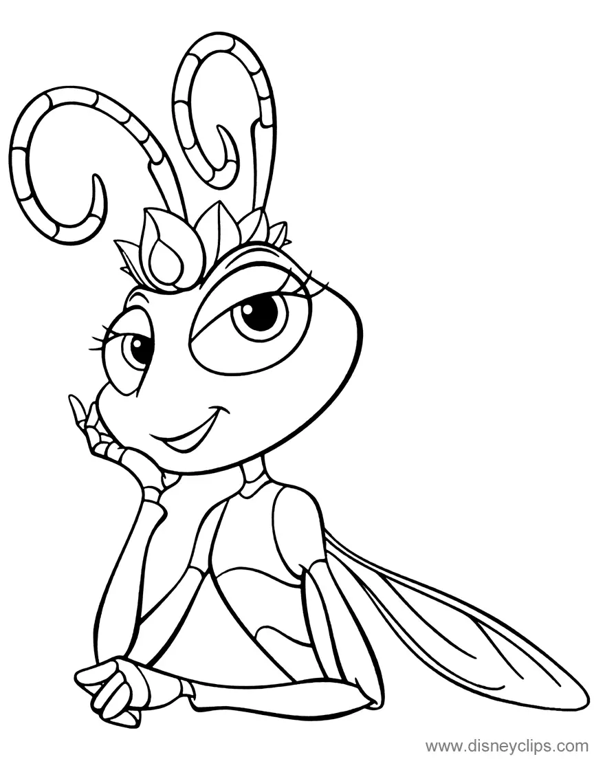 A Bug s Life Coloring Pages 17