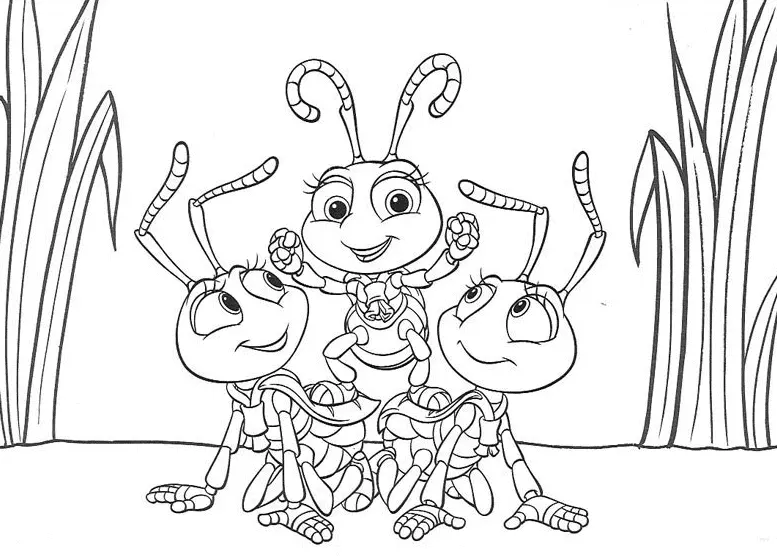 A Bug s Life Coloring Pages 18