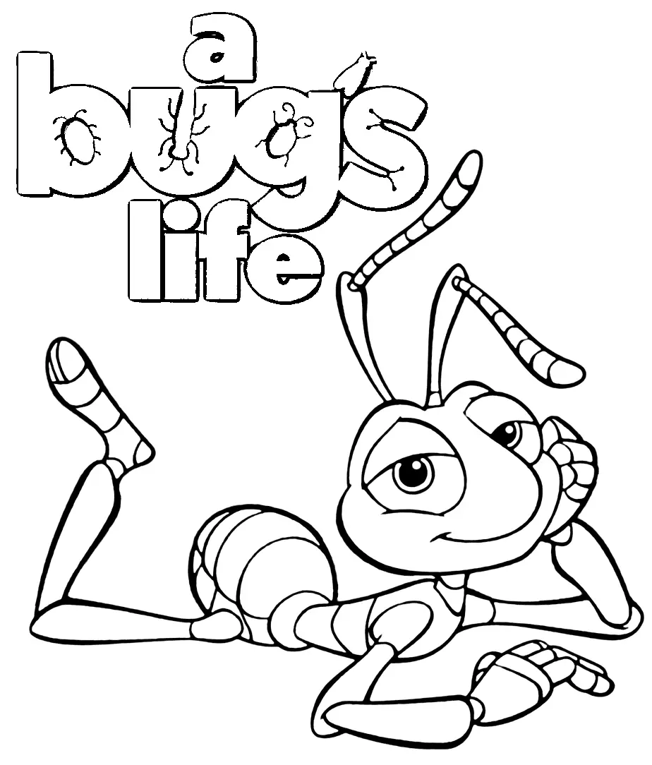 A Bug s Life Coloring Pages 2