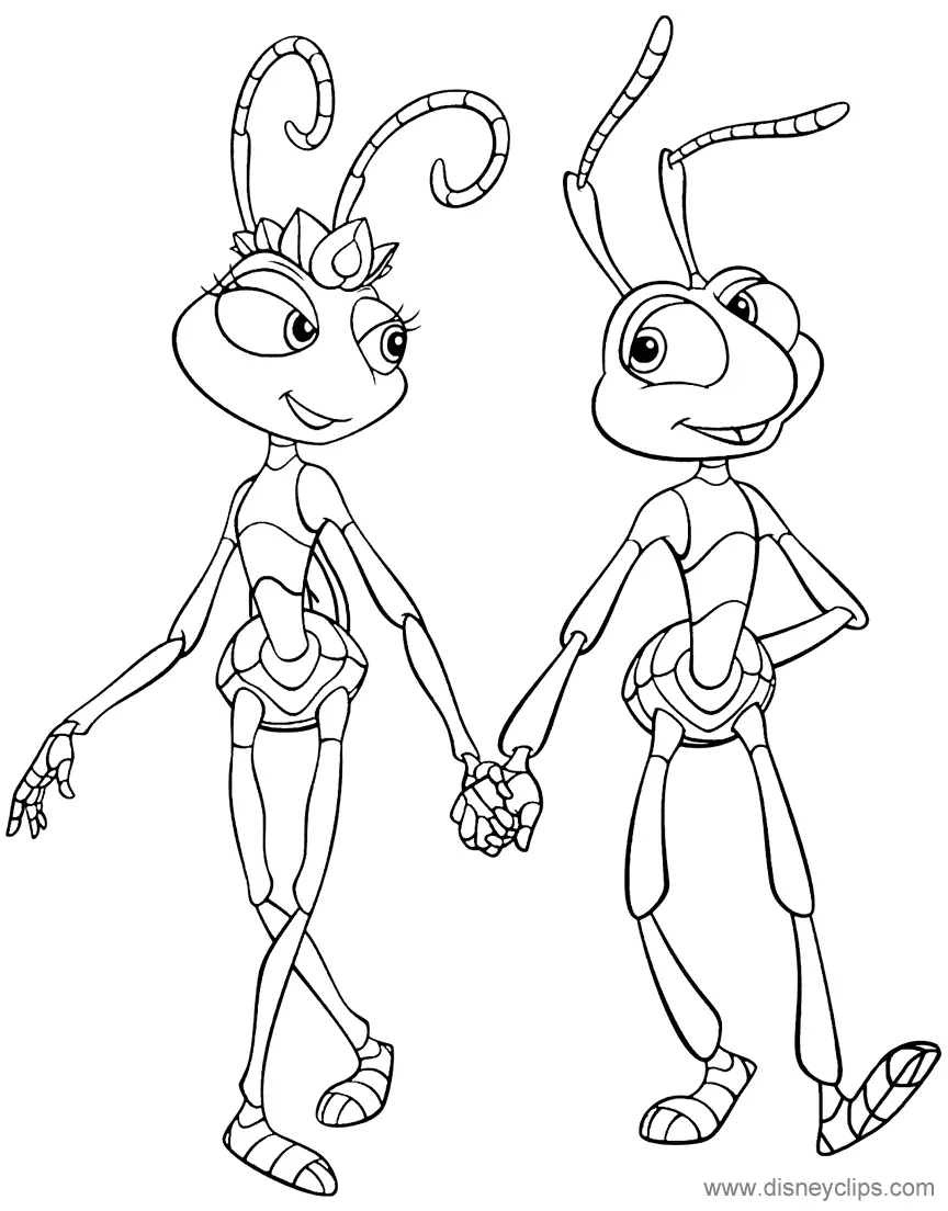 A Bug s Life Coloring Pages 22