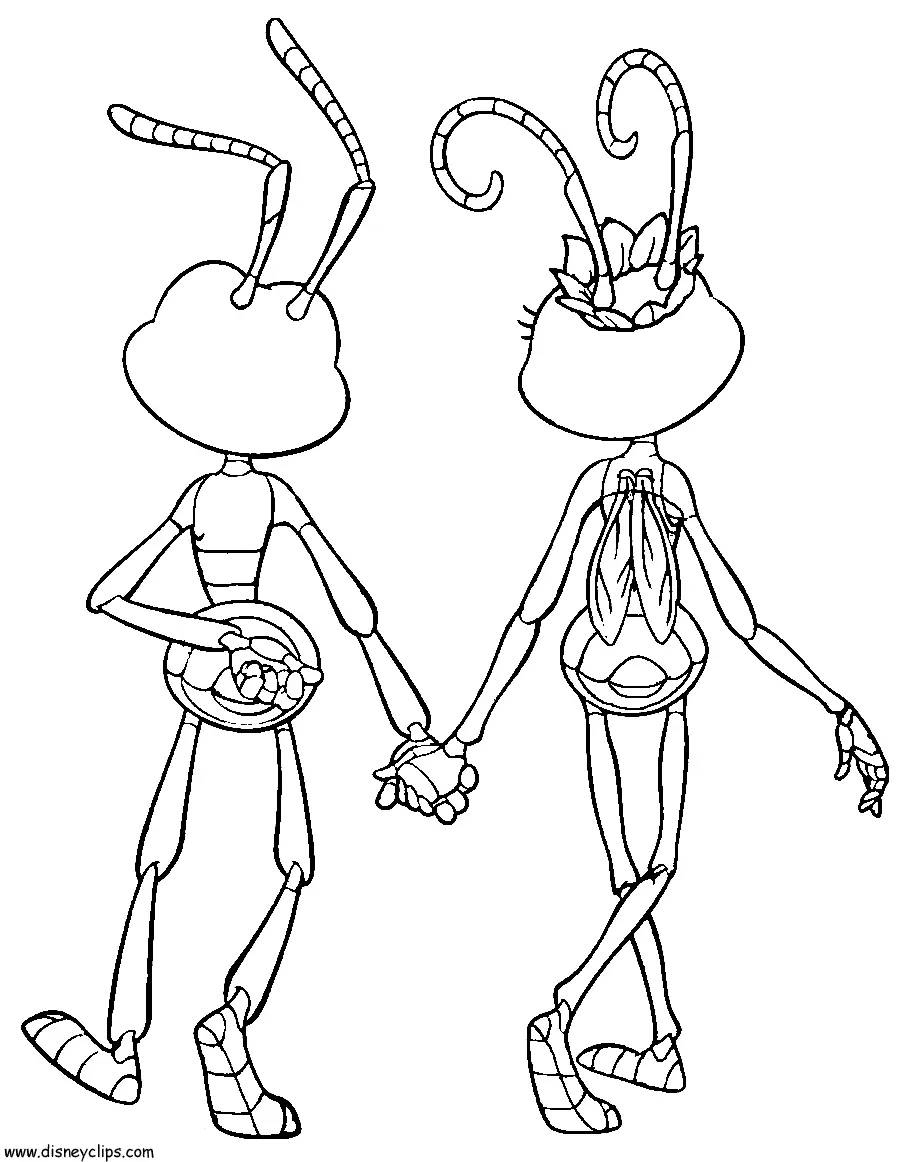 A Bug s Life Coloring Pages 23