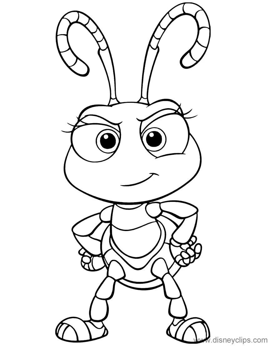 A Bug s Life Coloring Pages 24