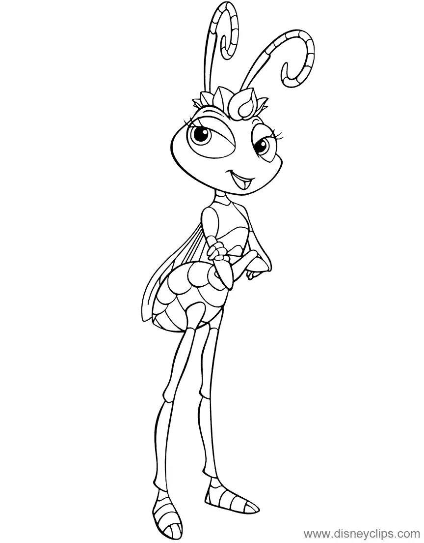 A Bug s Life Coloring Pages 25