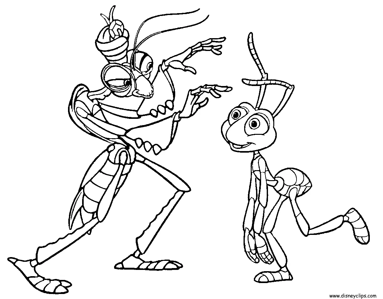 A Bug s Life Coloring Pages 27