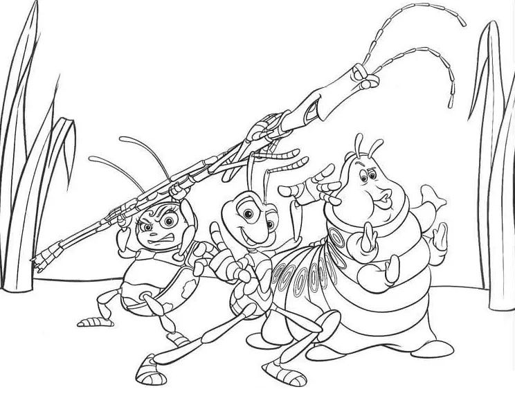 A Bug s Life Coloring Pages 28