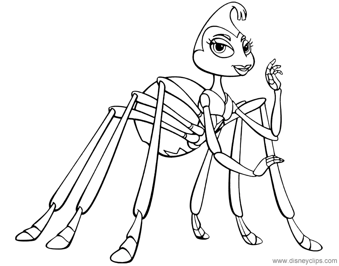A Bug s Life Coloring Pages 3
