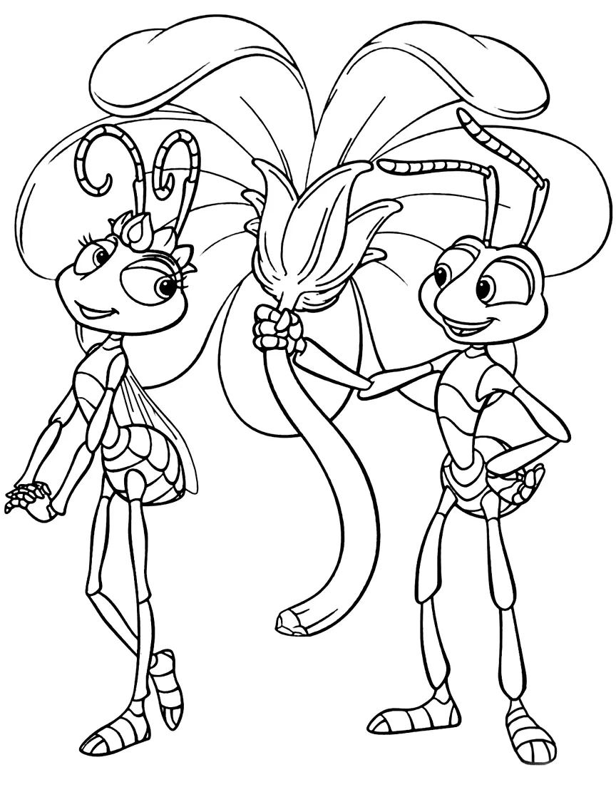 A Bug s Life Coloring Pages 30
