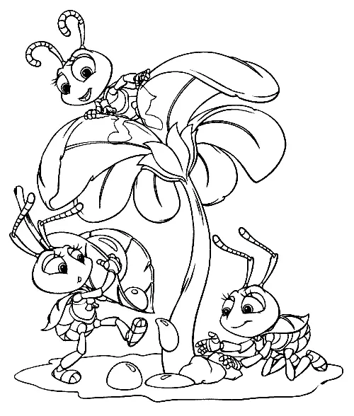 A Bug s Life Coloring Pages 32