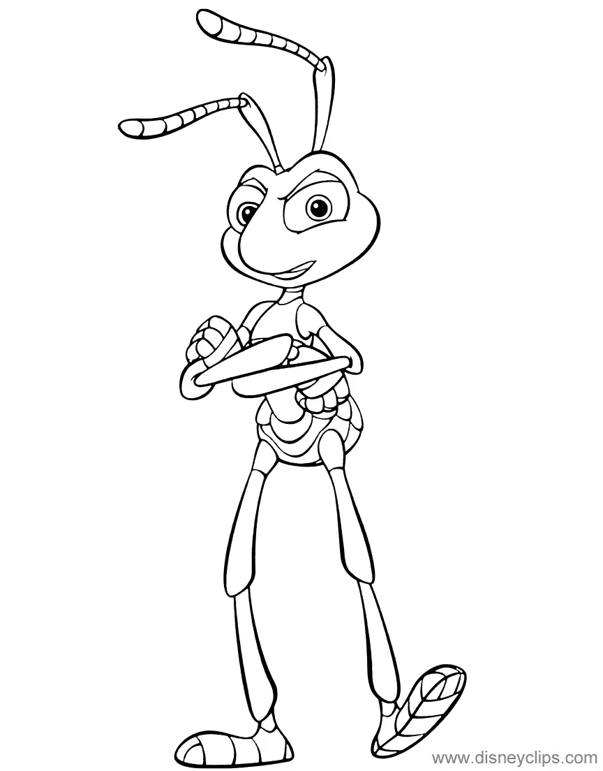 A Bug s Life Coloring Pages 33