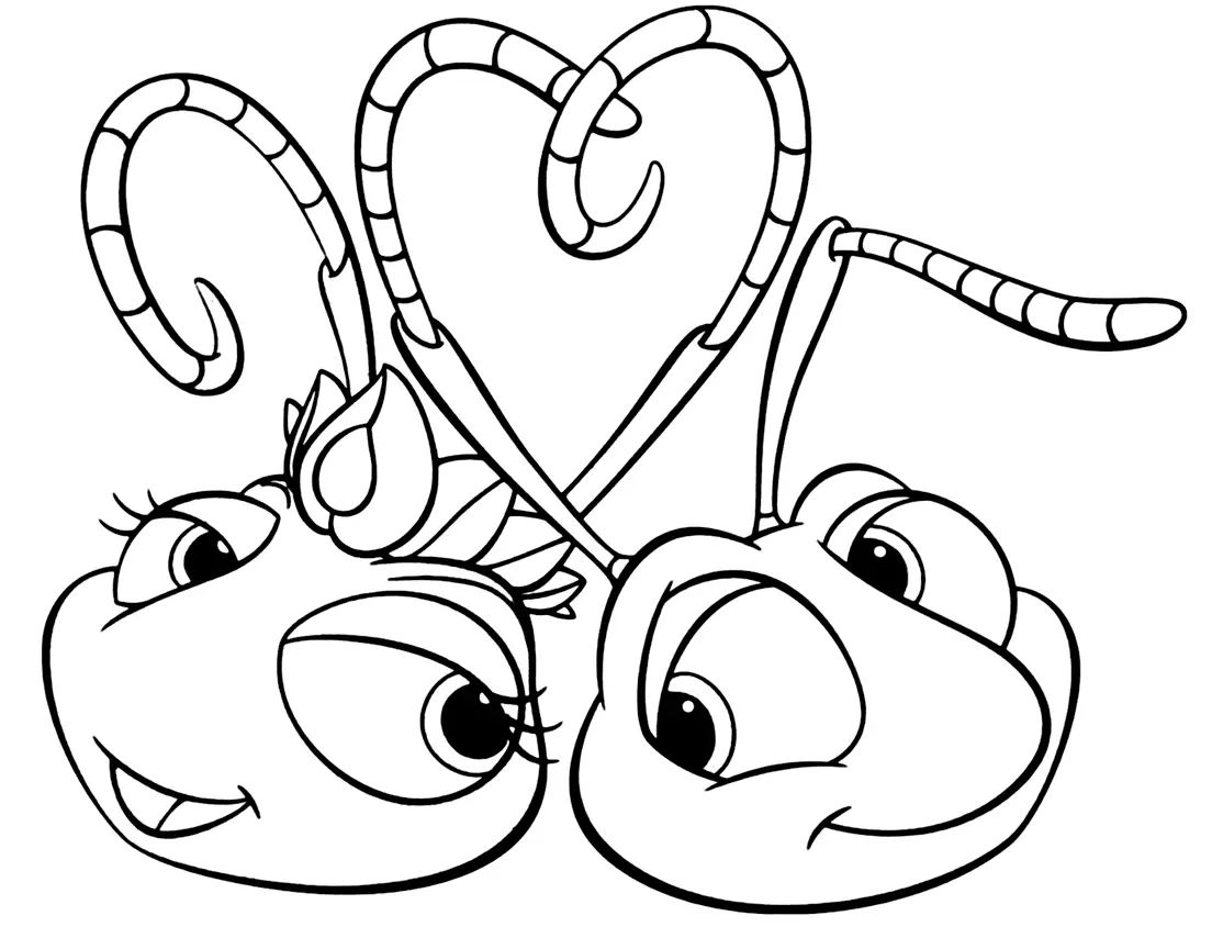 A Bug s Life Coloring Pages 35