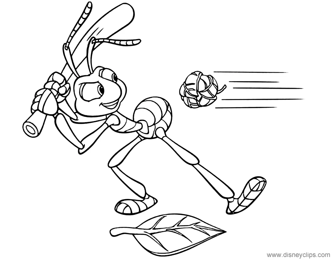 A Bug s Life Coloring Pages 40