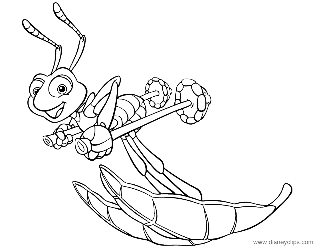 A Bug s Life Coloring Pages 42