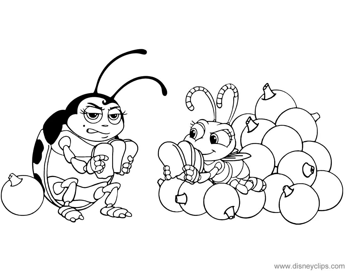 A Bug s Life Coloring Pages 45